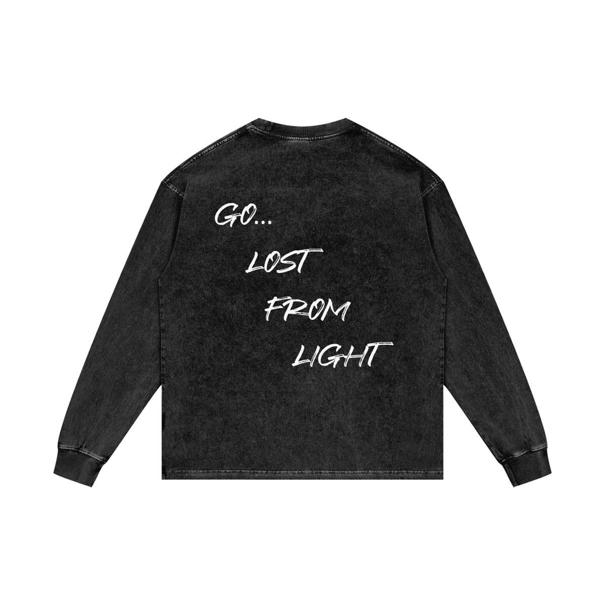 SS Acid Wash Oversize Long Sleeve T-Shirt